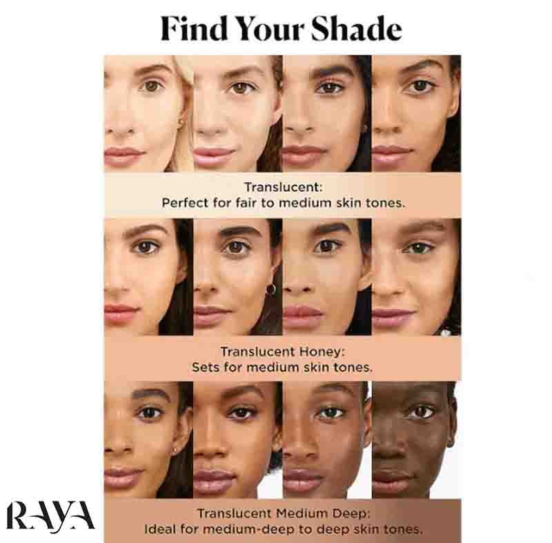 پودر بیک لورا مرسیه Laura Mercier Translucent Loose Setting Powder